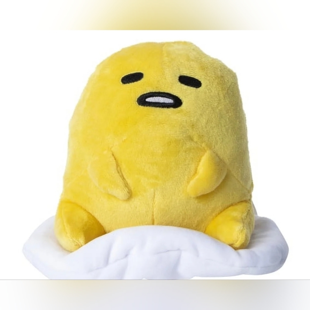 Sanrio Soft Child Stuffed Animals & Plush Toys, Polyester Fibers Yellow, 8"